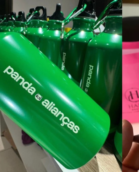 Squeezes esportivas - Panda Alianças